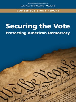 cover image of Securing the Vote